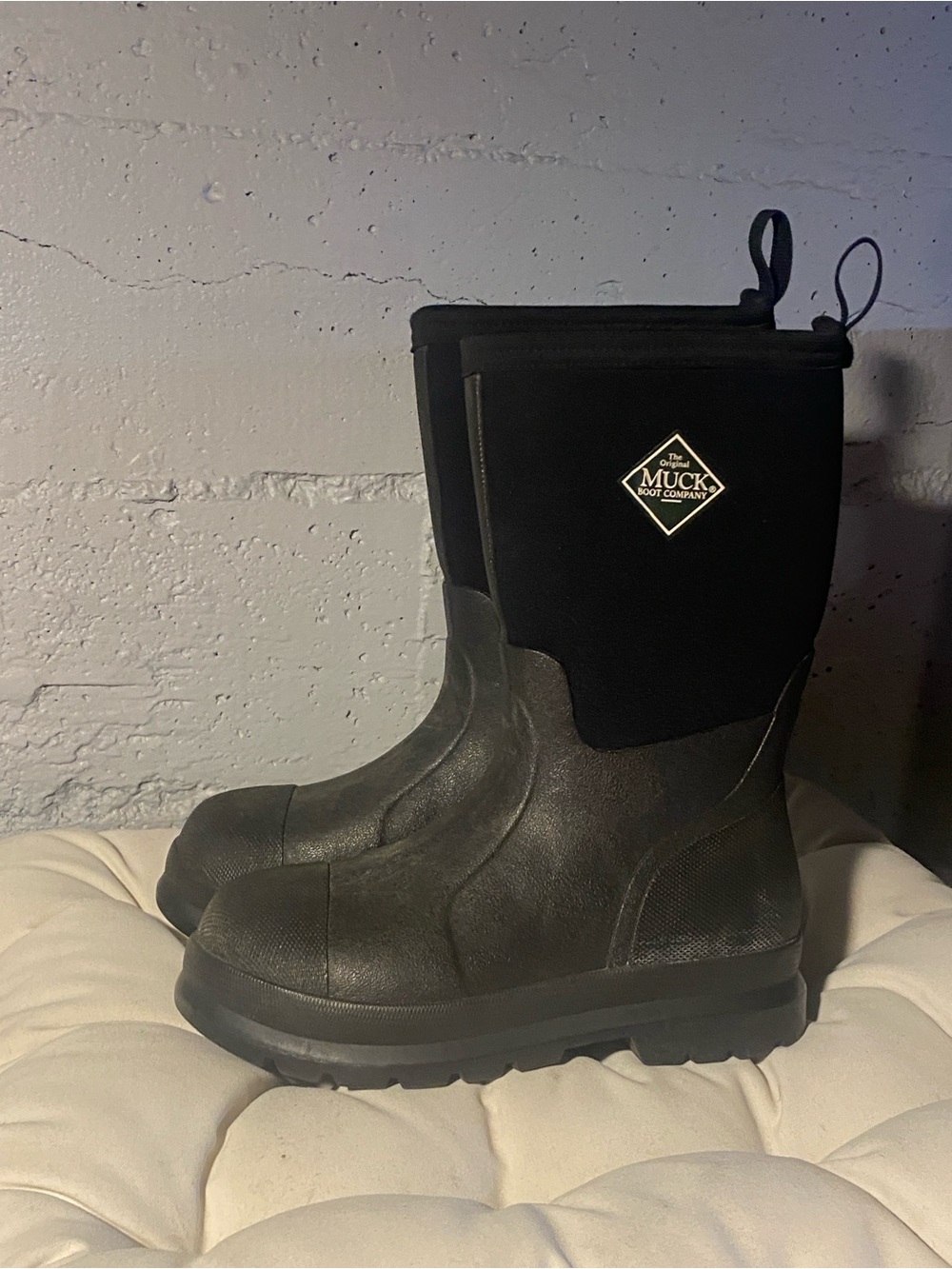 Muck kids Black Waterproof Winter Boots